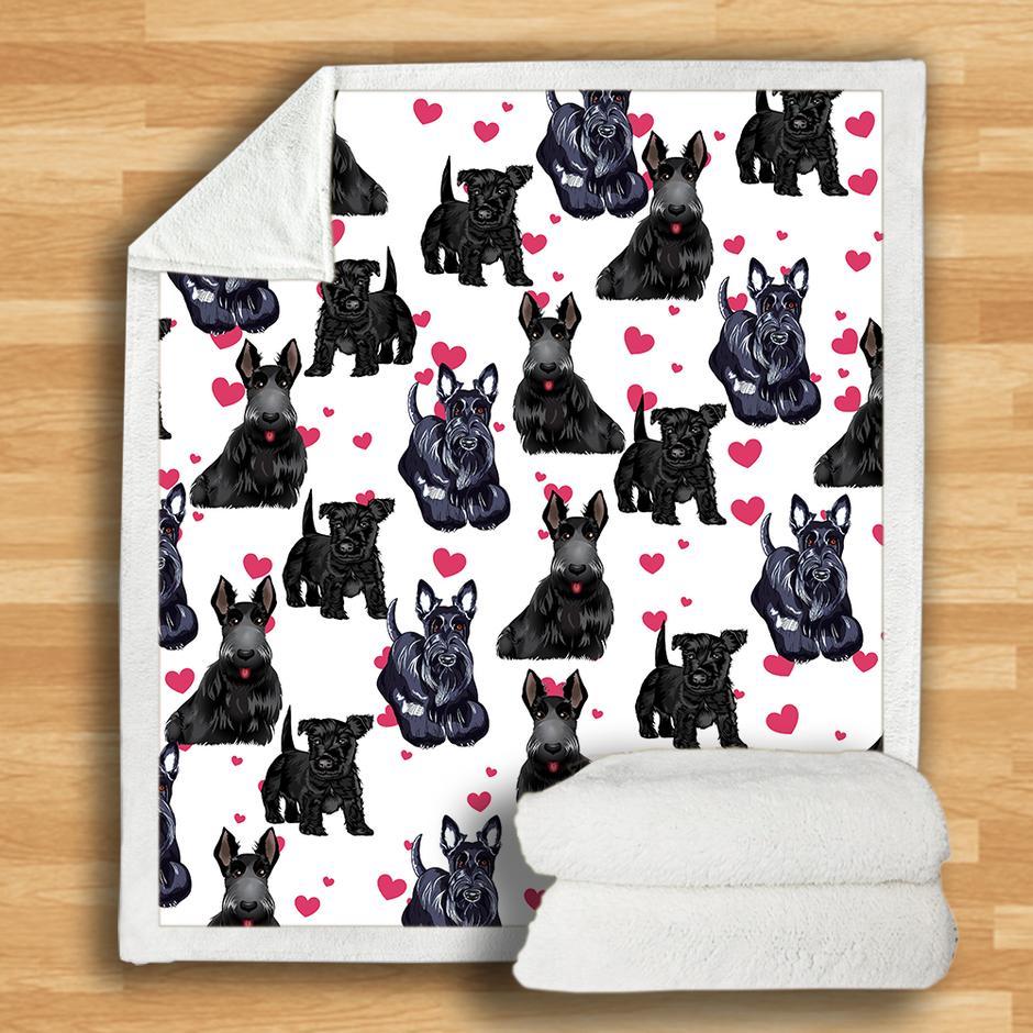 Scottish Terrier Blanket Scottish Terrier Blanket