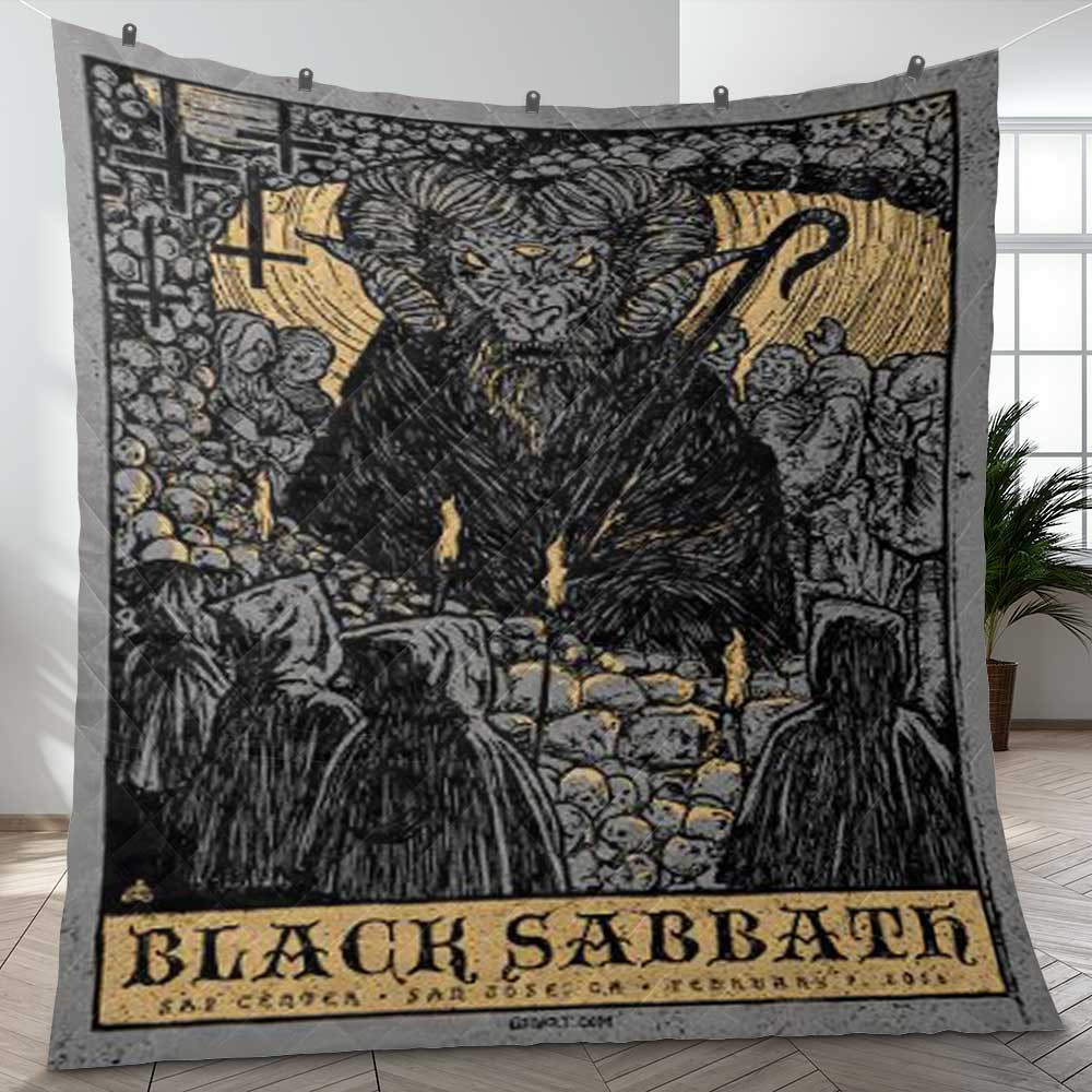 Black Sabbath Band Heavy Metal Christmas Gifts Lover Blanket Black Sabbath Band Heavy Metal Christmas Gifts Lover Blanket