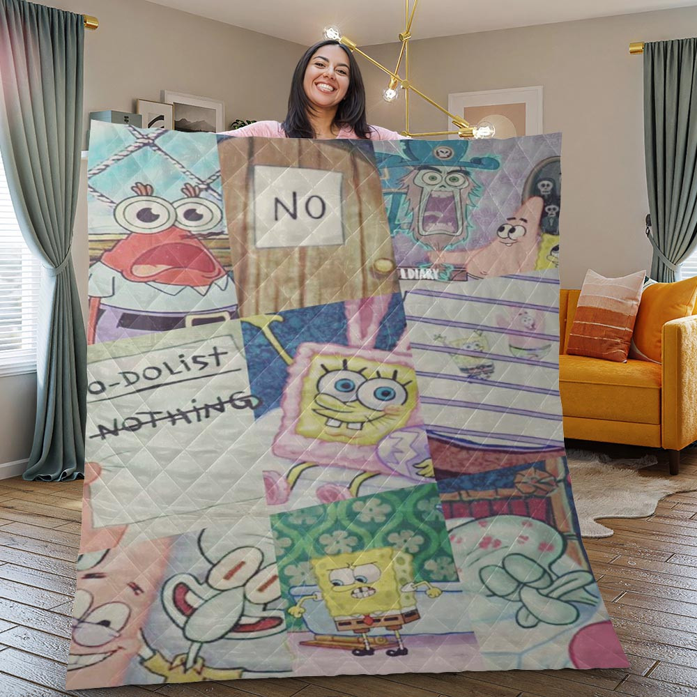 Spongebob So Cute Blanket Spongebob So Cute Blanket