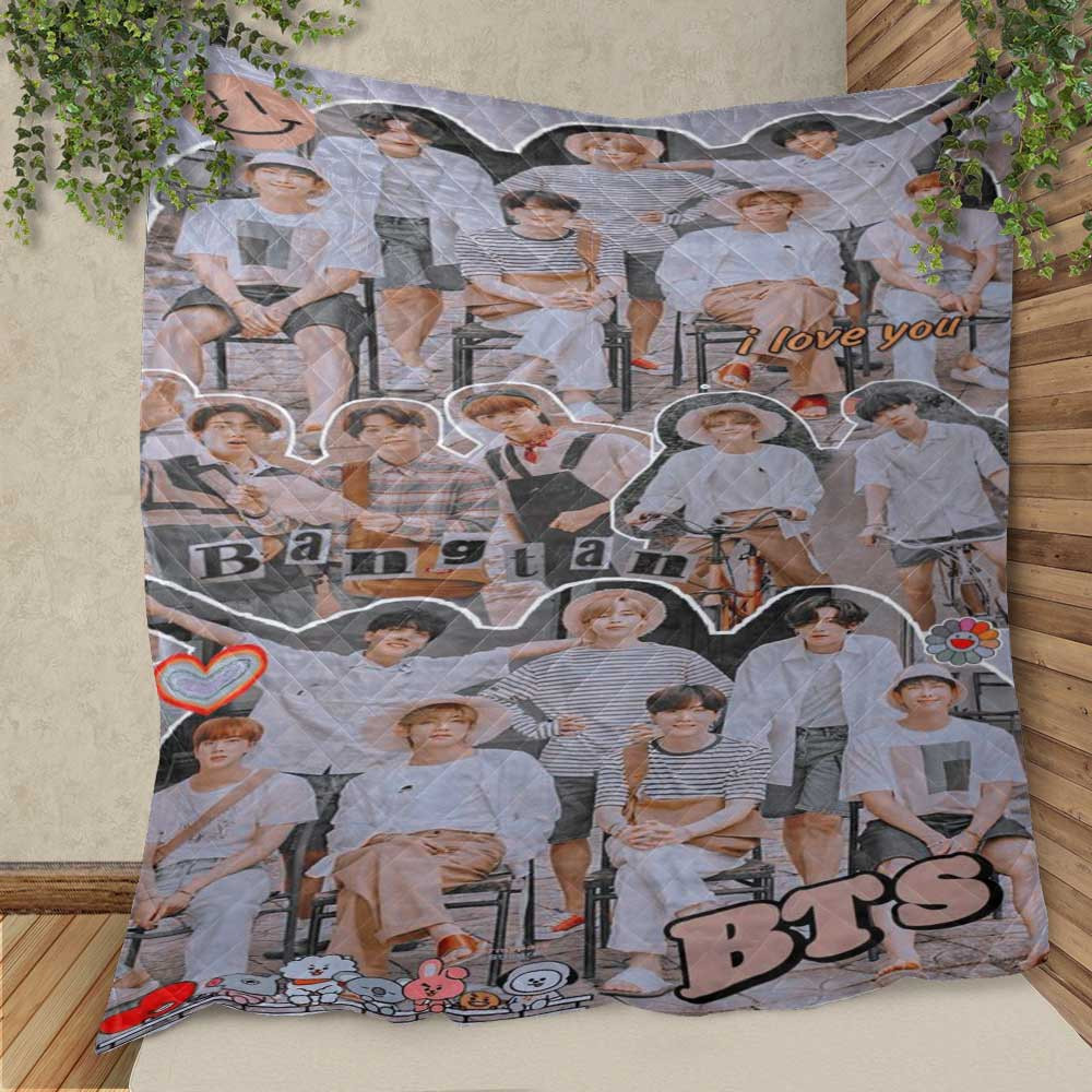 BTS Fanart Film All Members Jungkook Rap Monster Thank You For The Memories Ver 9 Gifts Lover Blanket BTS Fanart Film All Members Jungkook Rap Monster Thank You For The Memories Ver 9 Gifts Lover Blanket