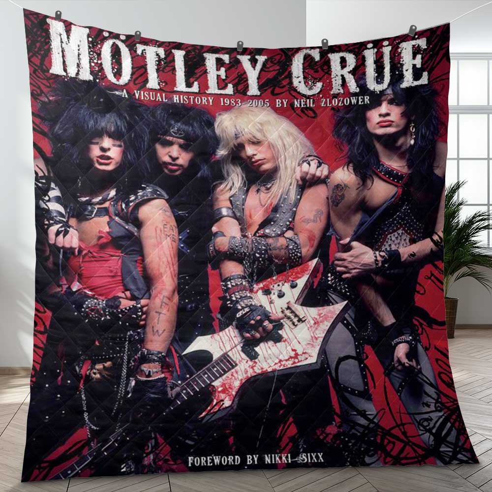 Motley Crue Band Heavy Metal Thank You For The Memories Gifts Lover Blanket Motley Crue Band Heavy Metal Thank You For The Memories Gifts Lover Blanket