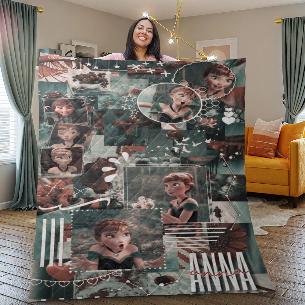 Disney Frozen Anna Christmas Gift Blanket Disney Frozen Anna Christmas Gift Blanket