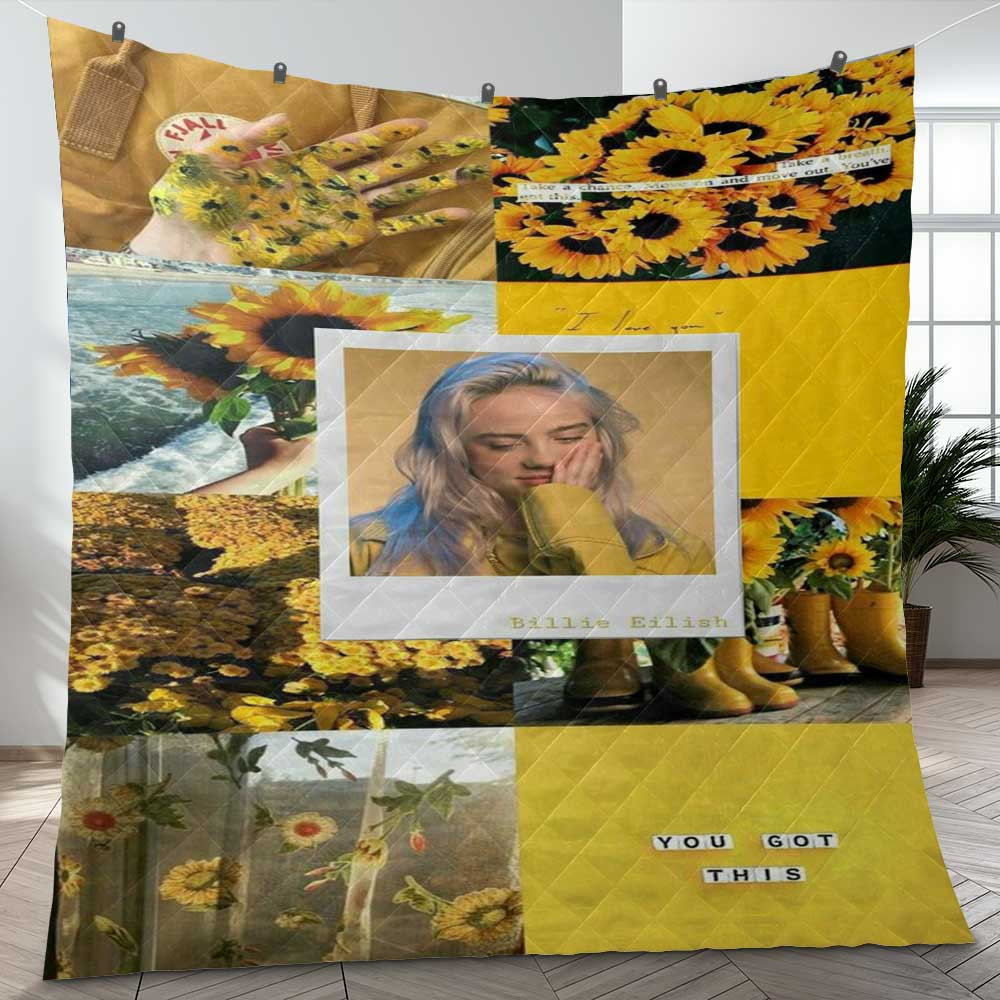 Billie Eilish Thank You For The Memories Ver3 Christmas Gift Lover Blanket Billie Eilish Thank You For The Memories Ver3 Christmas Gift Lover Blanket