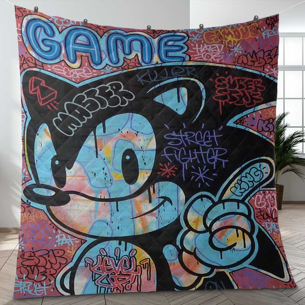 Cool Sonic Games Hip Hop Never Die Christmas Gift Lover Blanket Cool Sonic Games Hip Hop Never Die Christmas Gift Lover Blanket