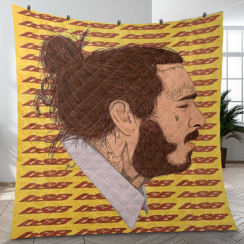 Post Malone Rapper Thank You For The Memories Christmas Gifts Lover Blanket Post Malone Rapper Thank You For The Memories Christmas Gifts Lover Blanket