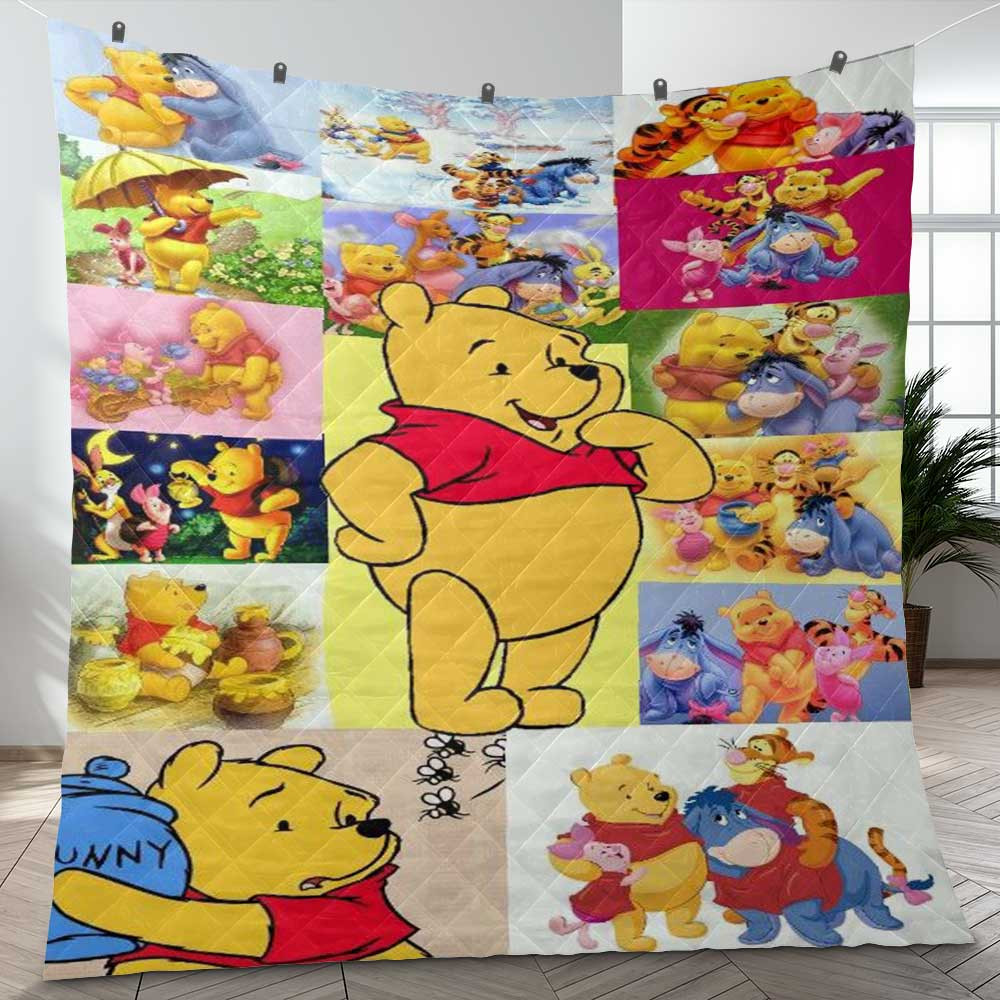 Funny Winnie-the-Pooh Disney Ver2 Christmas Gifts Lover Blanket Funny Winnie-the-Pooh Disney Ver2 Christmas Gifts Lover Blanket