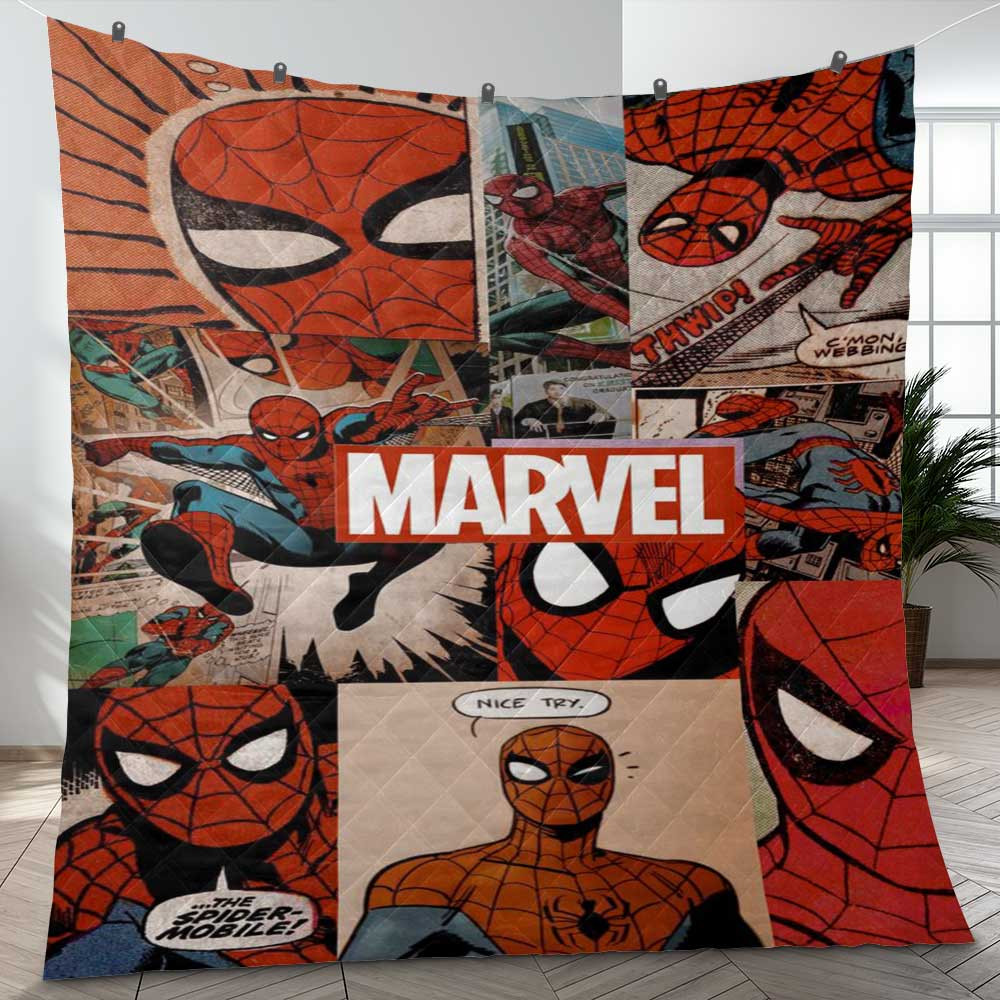 Spider Man Marvel Comics Ver9 Gifts Lover Blanket Spider Man Marvel Comics Ver9 Gifts Lover Blanket