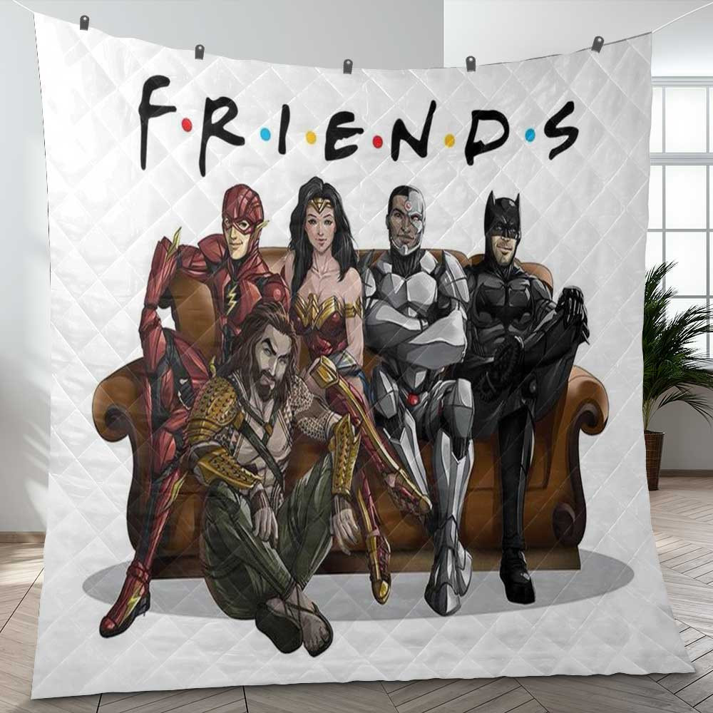 Friends Teams DC Comics Gift Lover Blanket Friends Teams DC Comics Gift Lover Blanket