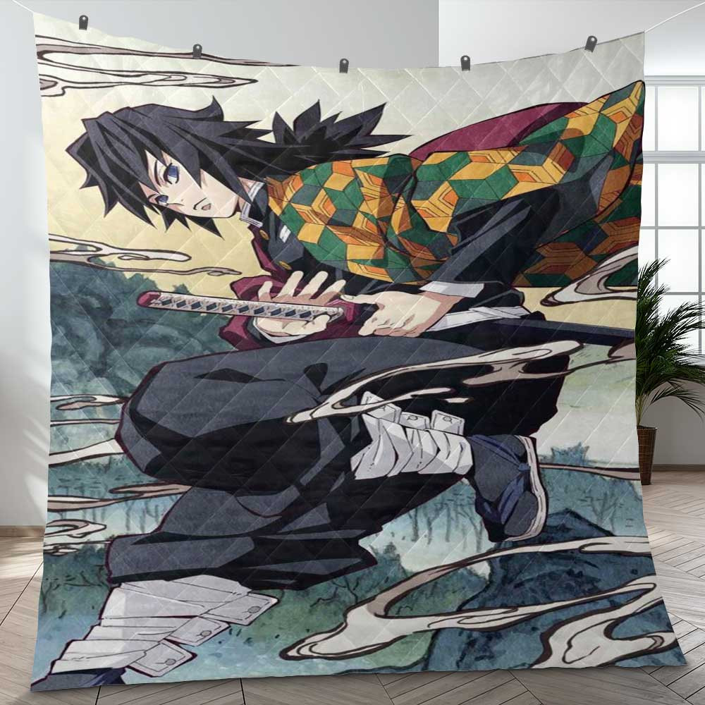 Giyu Tomioka Demon Slayer Kimetsu no Yaiba Wiki Run Anime Gift Lover Blanket Giyu Tomioka Demon Slayer Kimetsu no Yaiba Wiki Run Anime Gift Lover Blanket