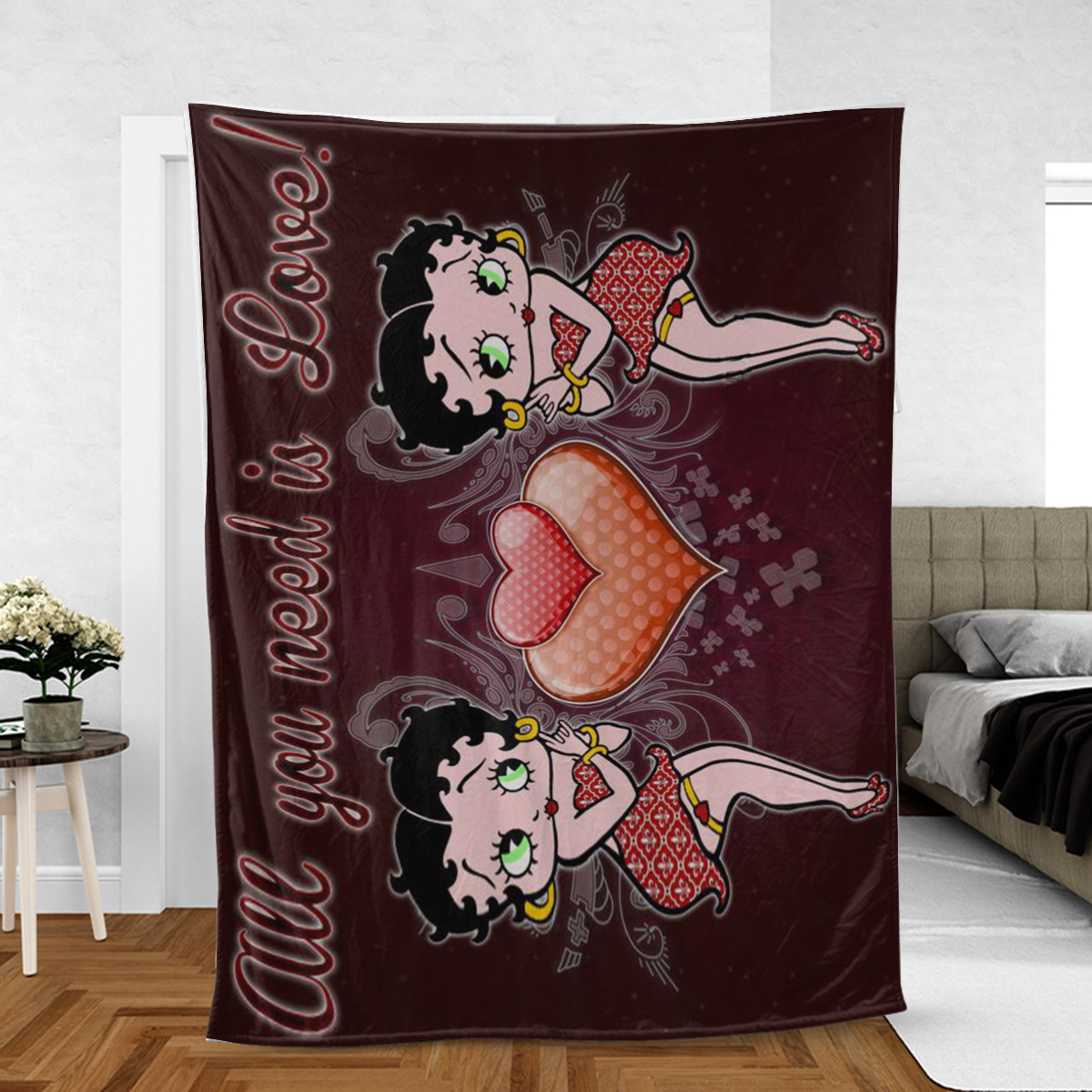 Betty Boop Valentine’s Day Fan Gift Betty Boop Valentine’s Day Fan Gift