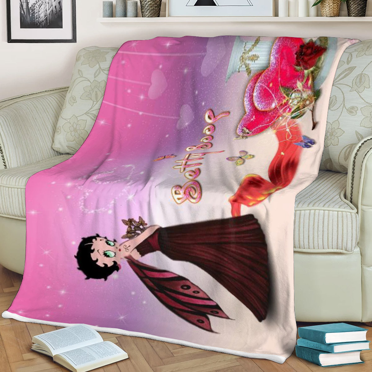 Betty Boop Valentine’s Day Fan Gift Betty Boop Valentine’s Day Fan Gift