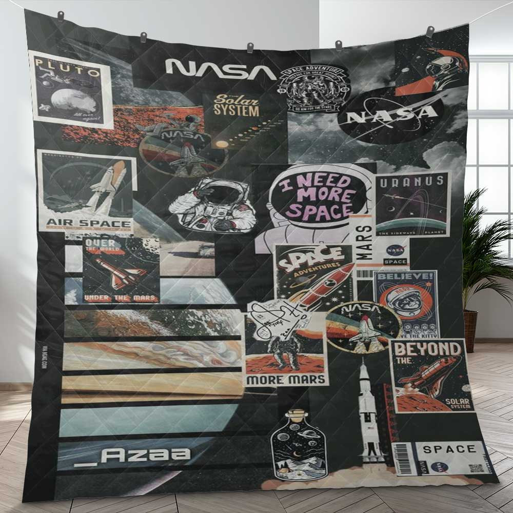 Nasa Houston Space Galaxy We Have A Present Ver5 Gifts Lover Blanket Nasa Houston Space Galaxy We Have A Present Ver5 Gifts Lover Blanket