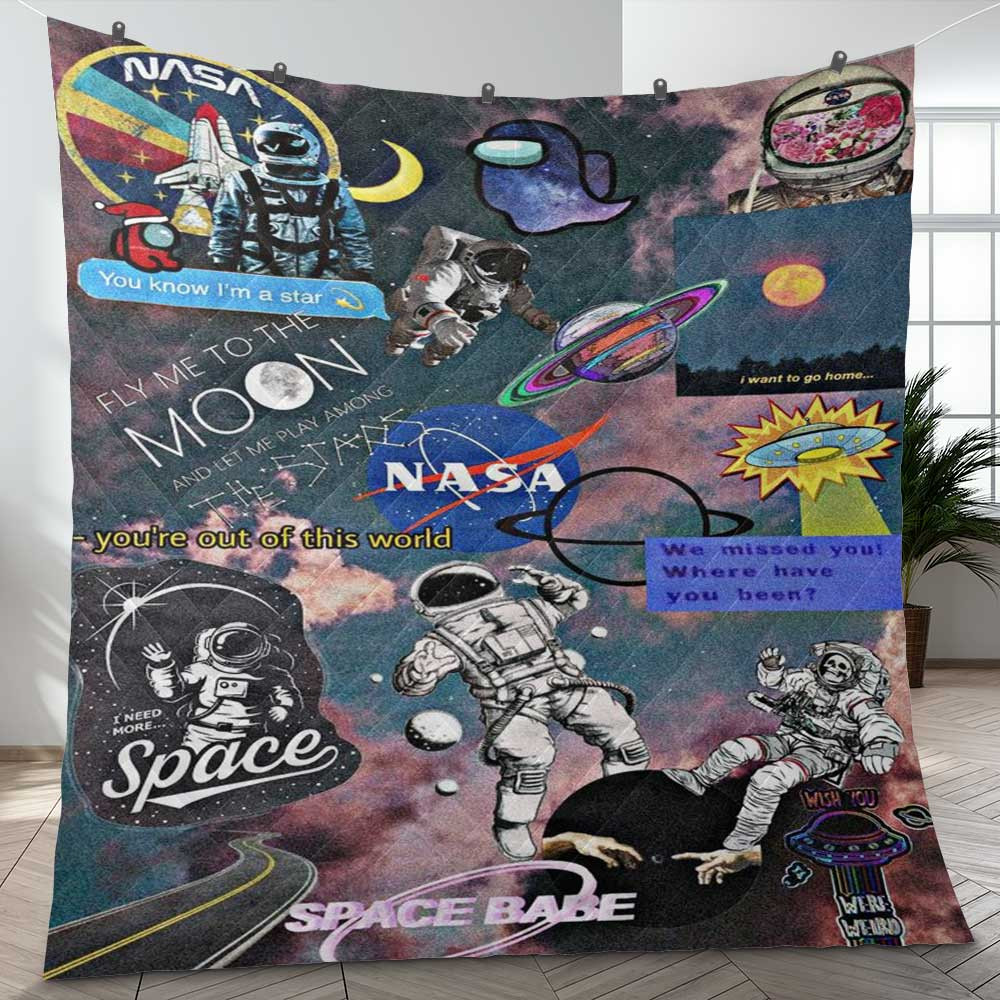 Nasa Houston Space Apollo Astronaut We Have A Present Ver6 Gifts Lover Blanket Nasa Houston Space Apollo Astronaut We Have A Present Ver6 Gifts Lover Blanket