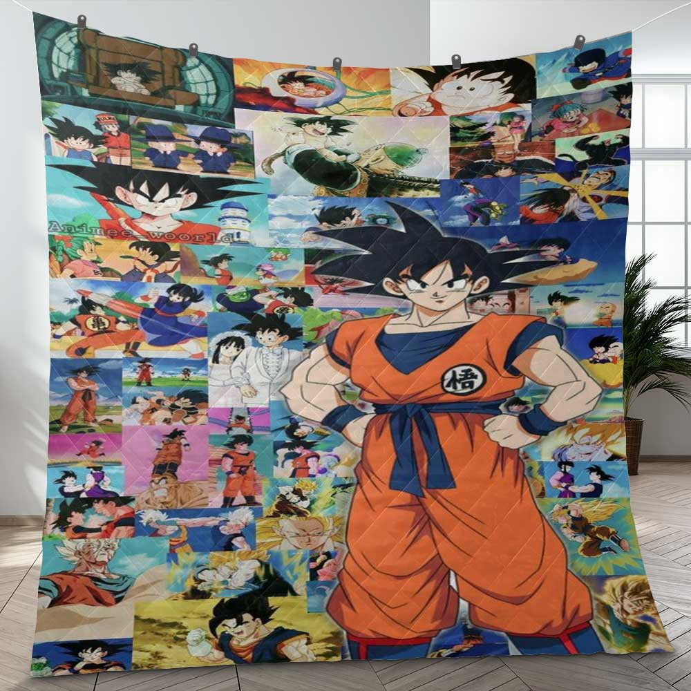 Son Goku Dragon Ball Manga Ver5 Gift Lover Blanket Son Goku Dragon Ball Manga Ver5 Gift Lover Blanket