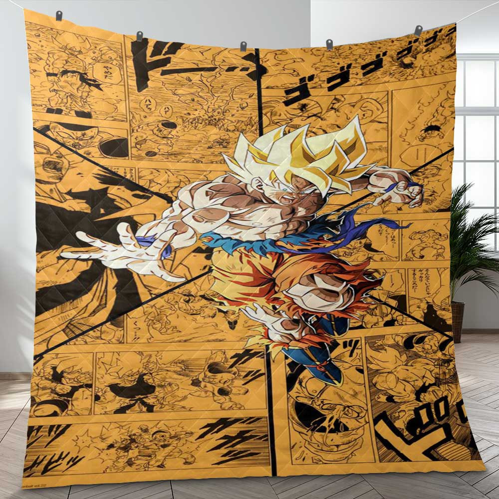 Songoku Super Saiyan 3 Dragon Ball Manga Ver8 Gift Lover Blanket Songoku Super Saiyan 3 Dragon Ball Manga Ver8 Gift Lover Blanket