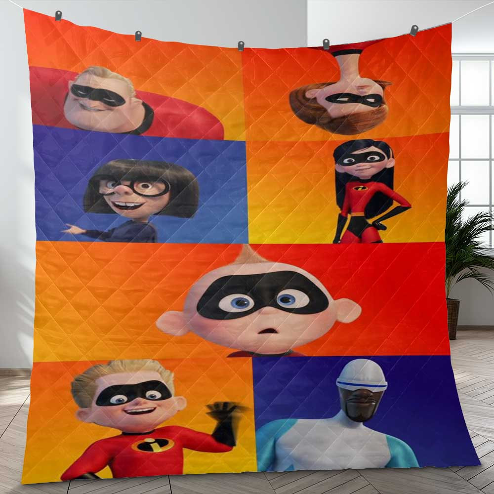 The Incredibles Superhero Film Disney Gift Lover Blanket The Incredibles Superhero Film Disney Gift Lover Blanket