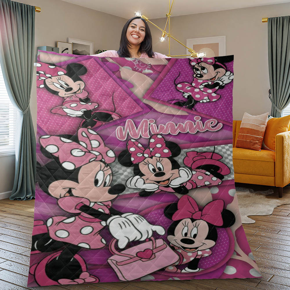 Minnie Mouse Disney Cartoon Gifts Lover Blanket 2 Minnie Mouse Disney Cartoon Gifts Lover Blanket 2