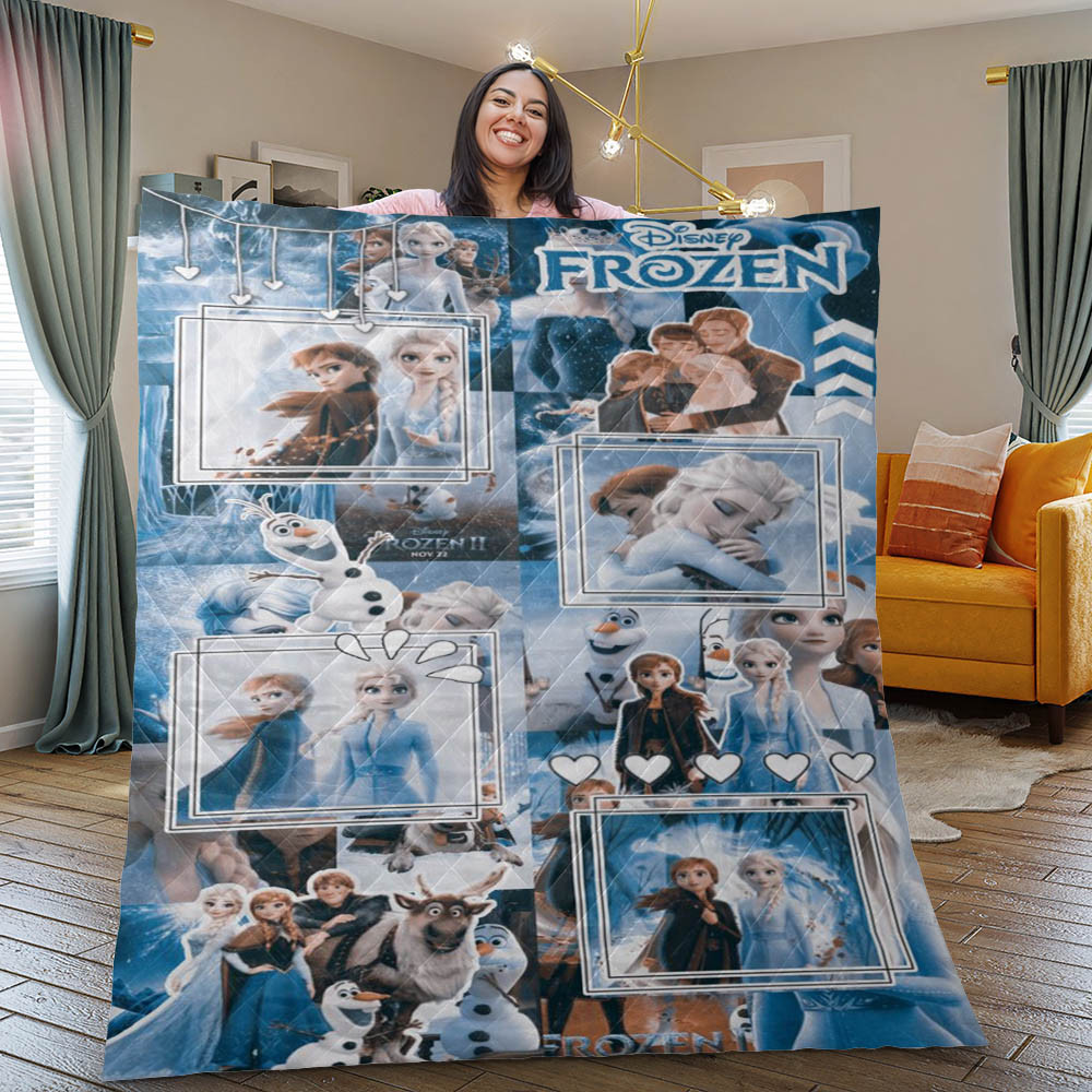 Elsa Disney Frozen Cartoon Gifts Lover Blanket Elsa Disney Frozen Cartoon Gifts Lover Blanket