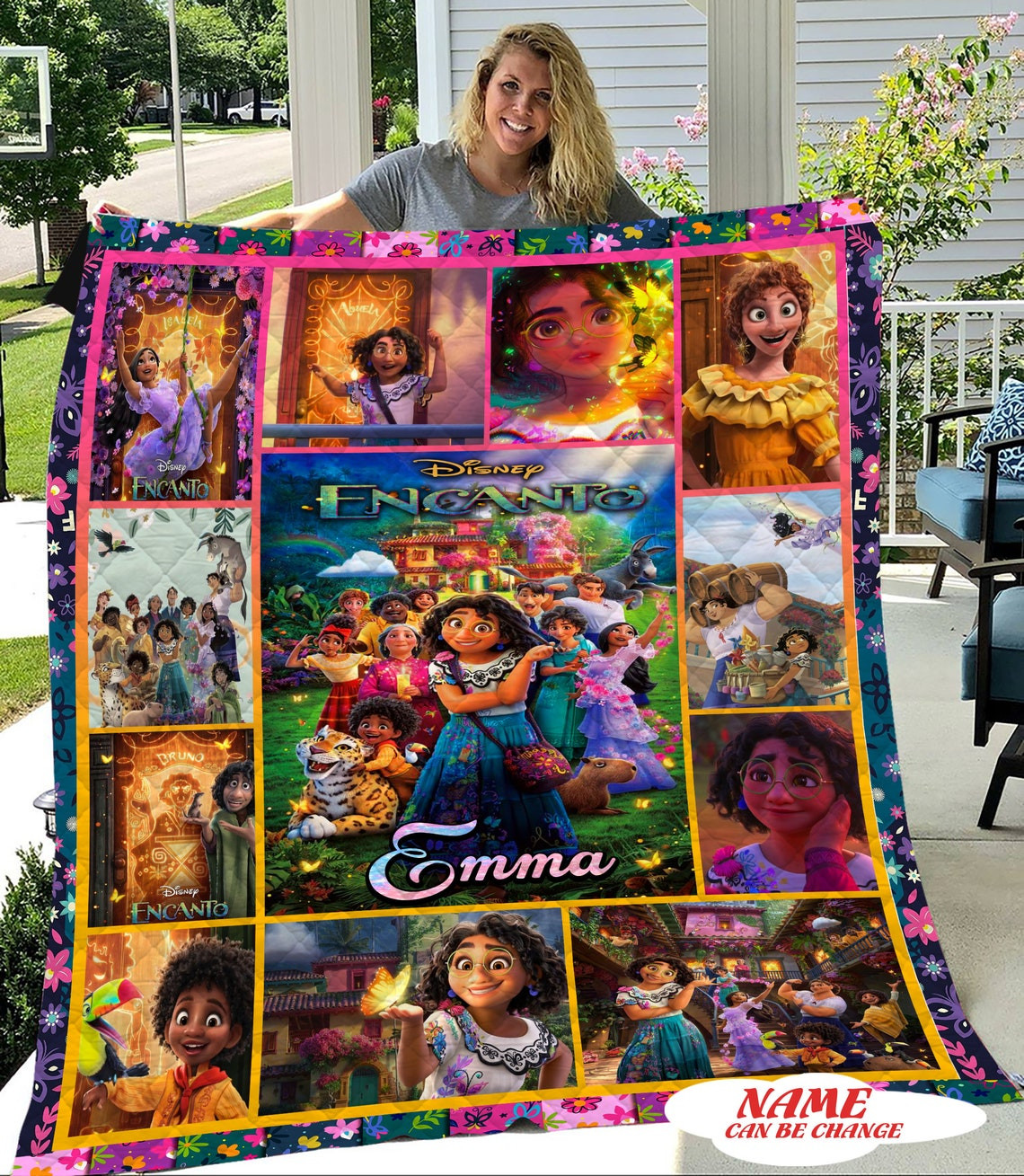 Personalized Encanto Blanket Personalized Encanto Blanket