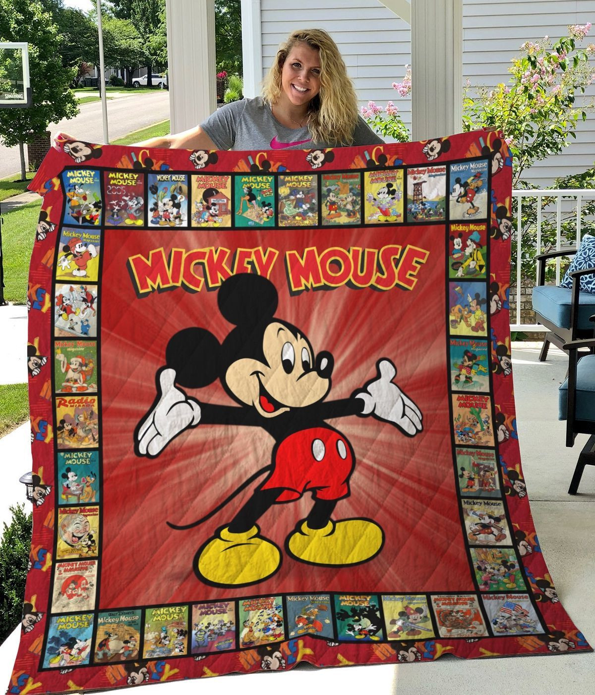 Disney Mickey Mouse Blanket Mickey Mouse Gift Birthday Disney Mickey Mouse Blanket Mickey Mouse Gift Birthday
