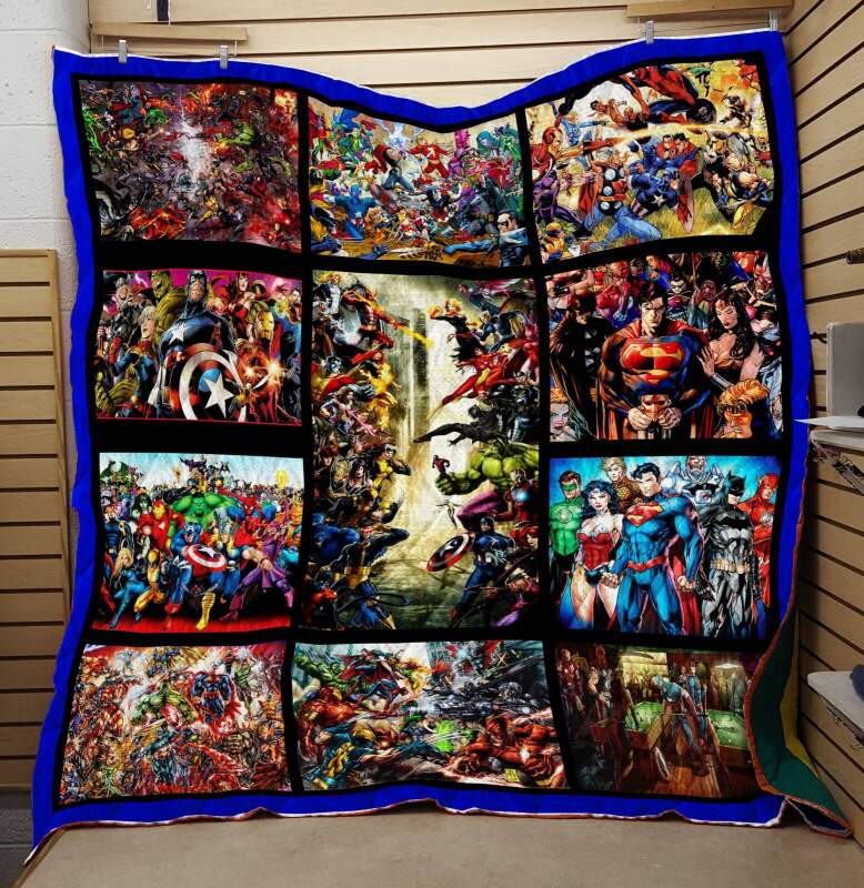 Marvel Dc Superhero Comics 1k52 Gift Lover Blanket Marvel Dc Superhero Comics 1k52 Gift Lover Blanket
