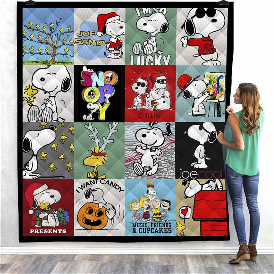 Merry Christmas Snoopy The Peanuts Cartoon 1k106 Gift Lover Blanket Merry Christmas Snoopy The Peanuts Cartoon 1k106 Gift Lover Blanket