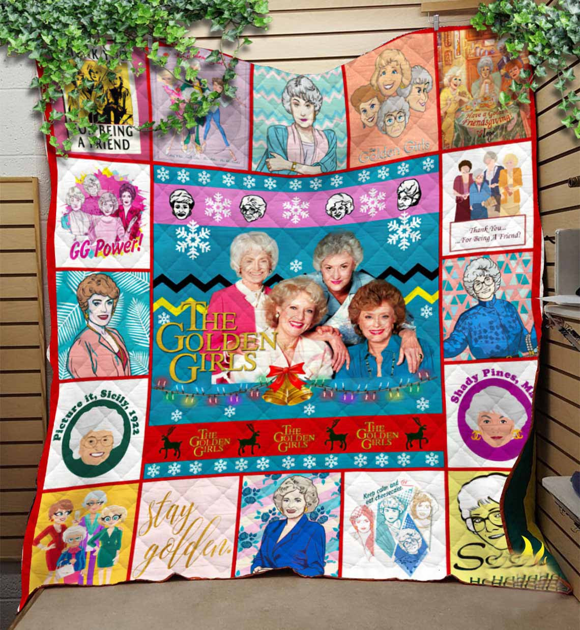 The Golden Girls Sitcom Movie Blanket The Golden Girls Sitcom Movie Blanket