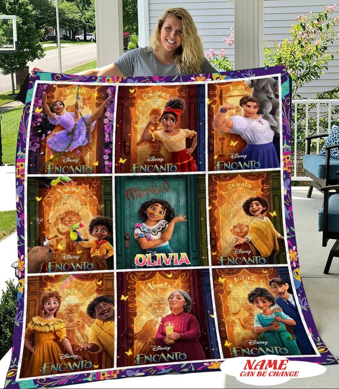 Personalized Encanto Movie Blanket Personalized Encanto Movie Blanket