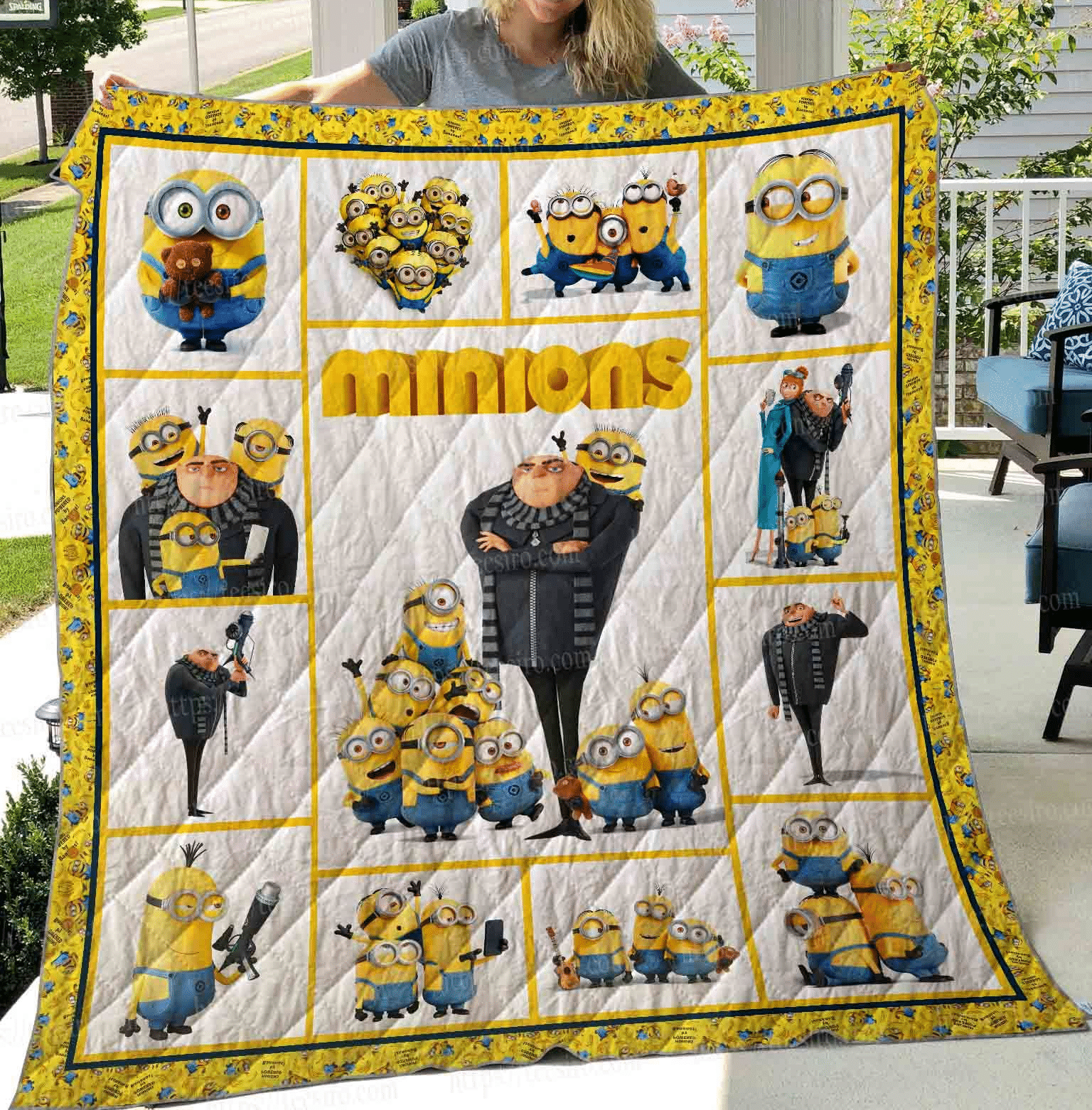 Minions Despicable Me 9 Blanket Minions Despicable Me 9 Blanket