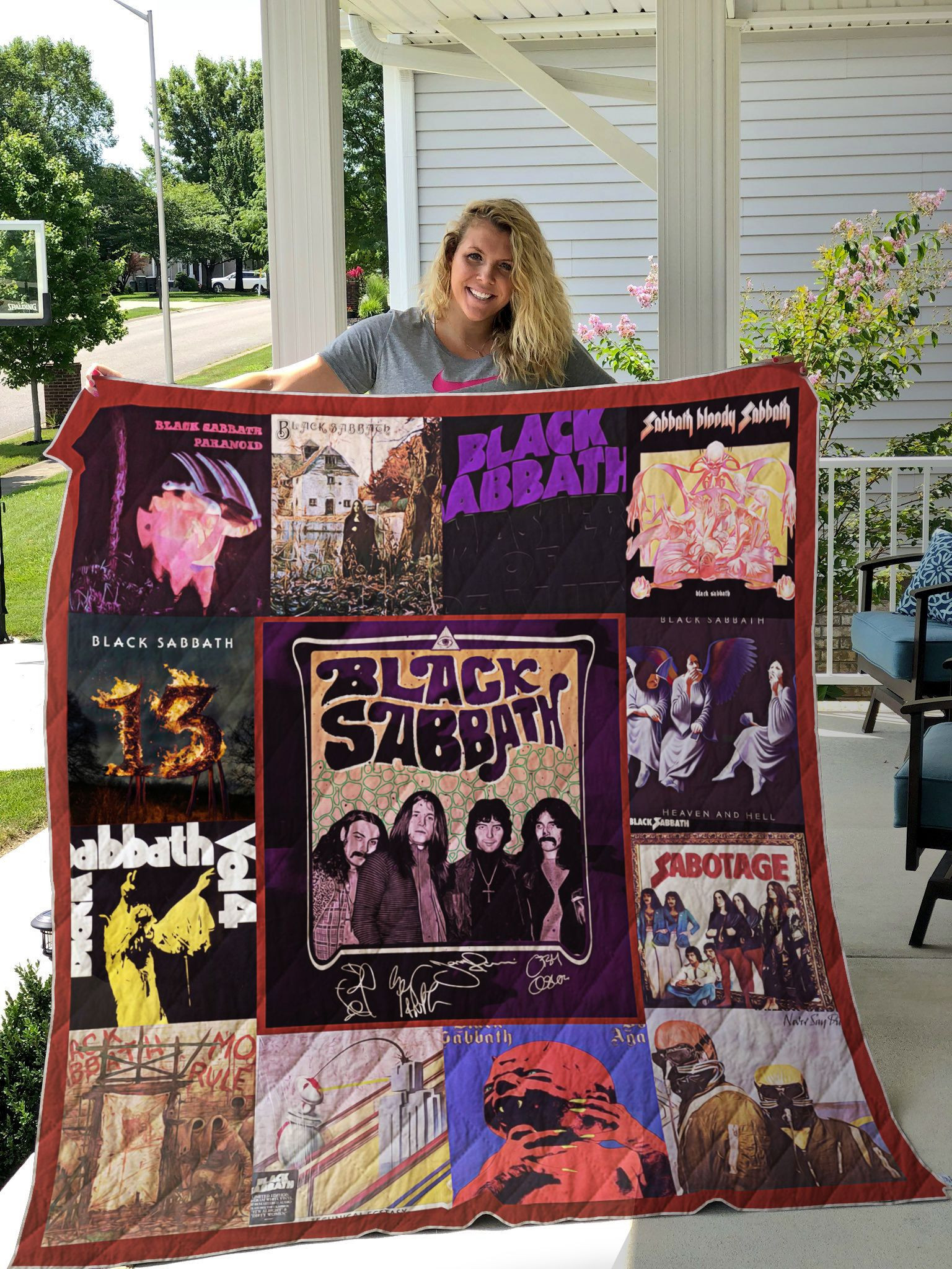 Black Sabbath Heavy Metal Rock Band Blanket Black Sabbath Heavy Metal Rock Band Blanket