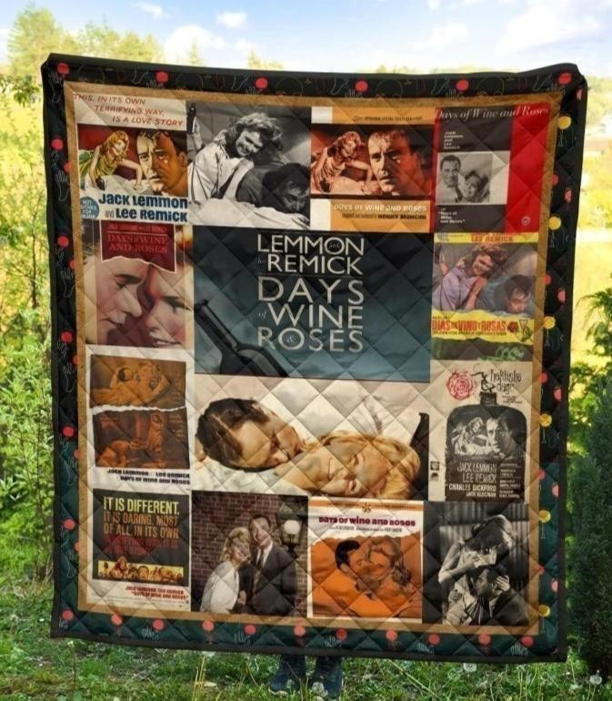Days of Wine and Roses Blanket Fan Gift Days of Wine and Roses Blanket Fan Gift