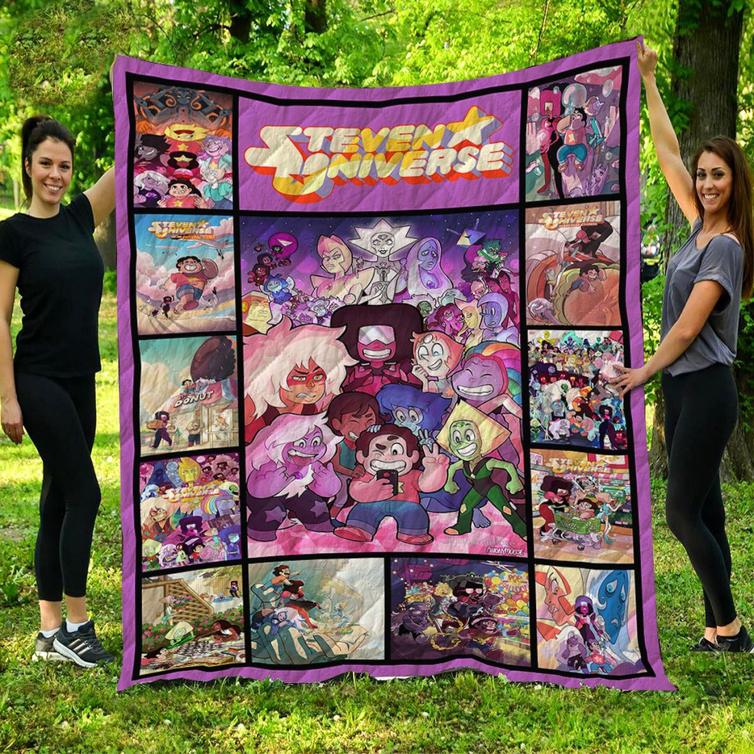 Steven Universe Funny Cartoon Blanket Fan Made All Season 3D Blanket Steven Universe Funny Cartoon Blanket Fan Made All Season 3D Blanket