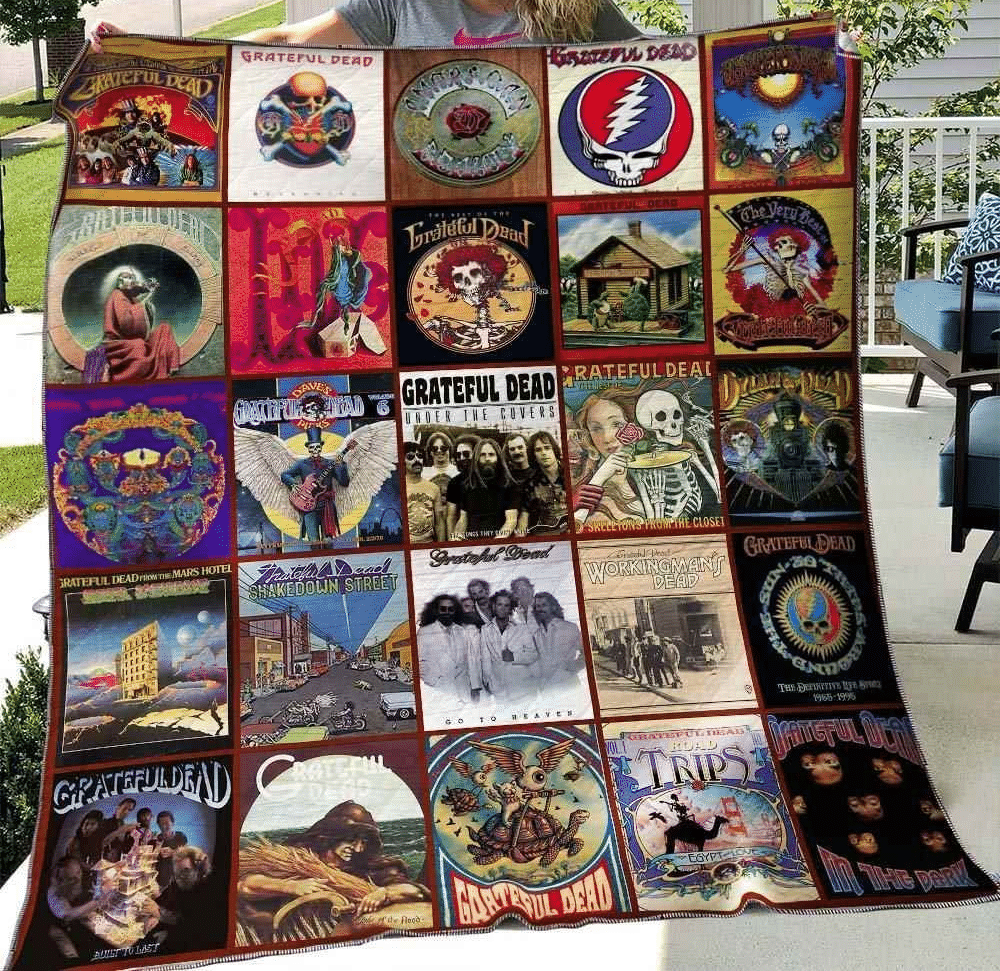 Grateful Dead Rock Band 6 Blanket Grateful Dead Rock Band 6 Blanket