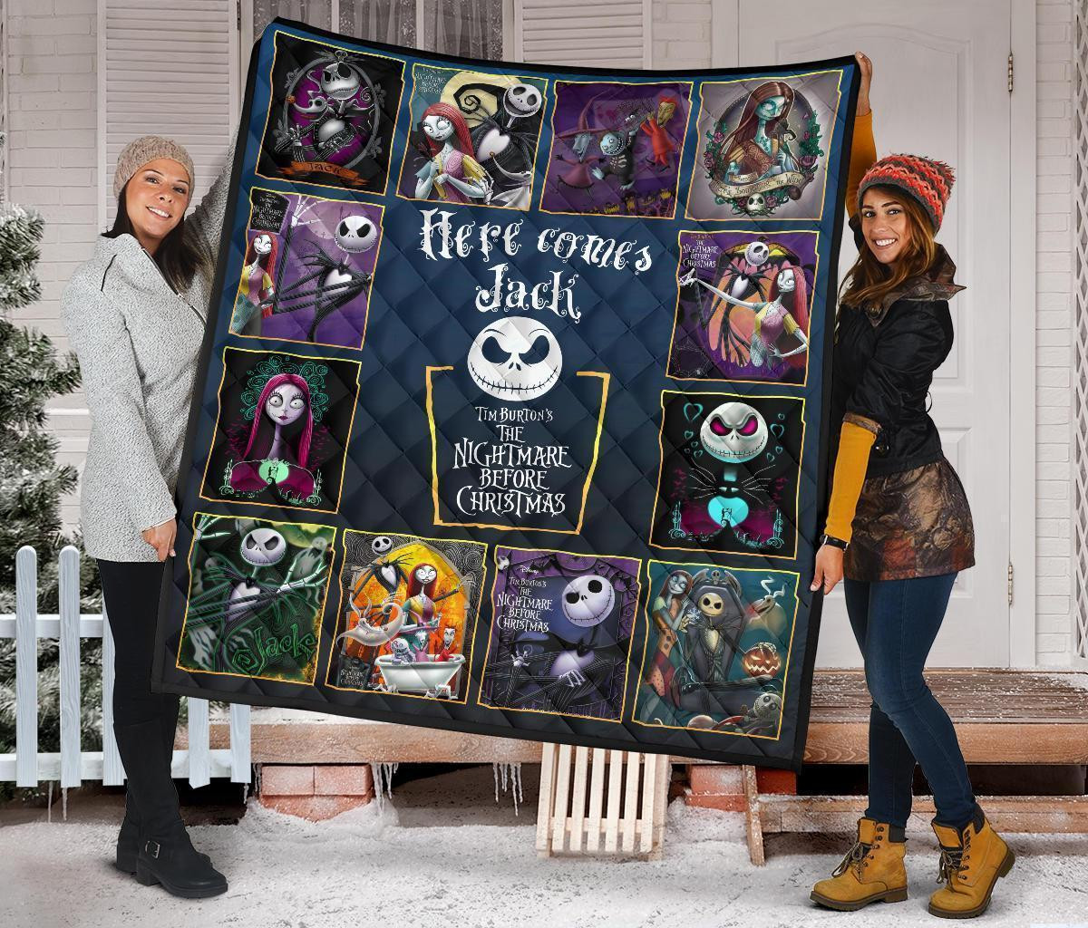 Jack Skellington Here Comes Jack Blanket The Nightmare Before Christmas 3D Blanket 8 Jack Skellington Here Comes Jack Blanket The Nightmare Before Christmas 3D Blanket 8