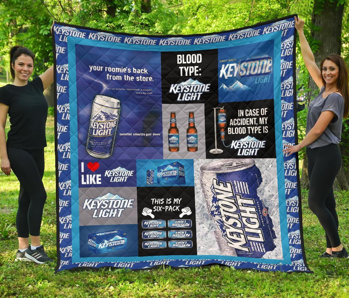 Keystone Light Blanket Funny Gift For Beer Lover 3D Blanket 9 Keystone Light Blanket Funny Gift For Beer Lover 3D Blanket 9