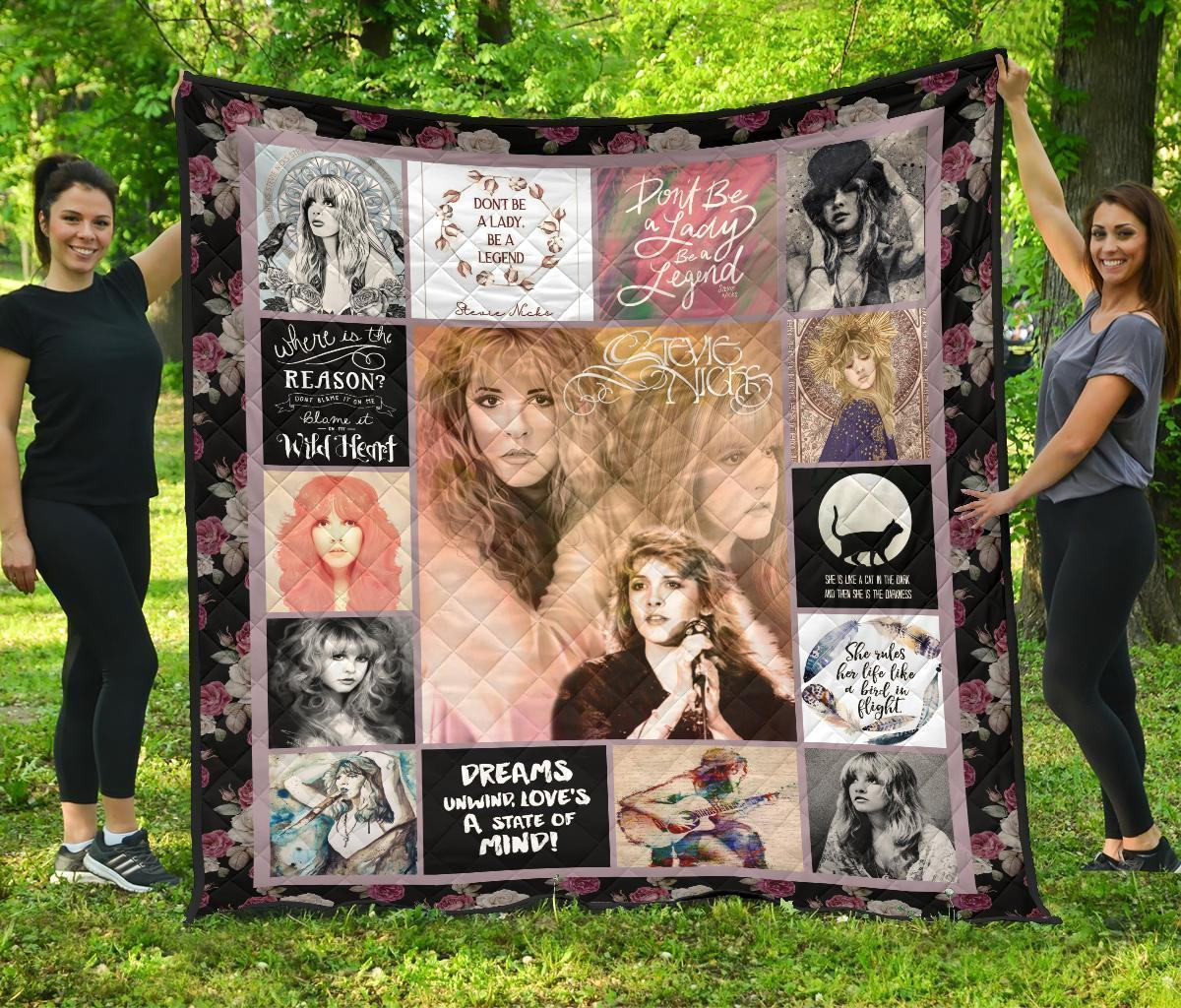 Stevie Nick Blanket Music Fan Gift Idea 3D Blanket 56 Stevie Nick Blanket Music Fan Gift Idea 3D Blanket 56