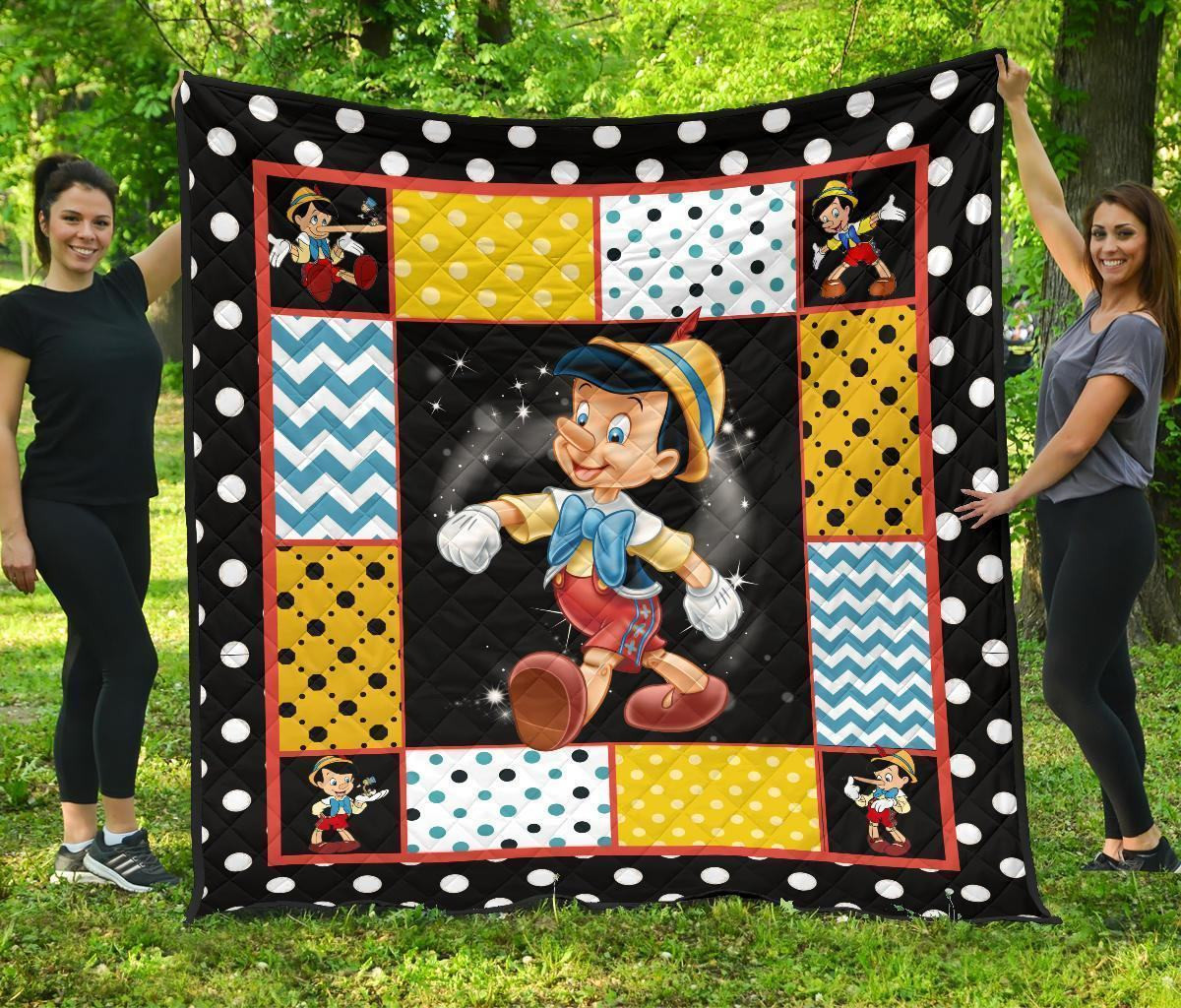 Pinocchio Blanket Cartoon Fan Gift Idea 3D Blanket 69 Pinocchio Blanket Cartoon Fan Gift Idea 3D Blanket 69