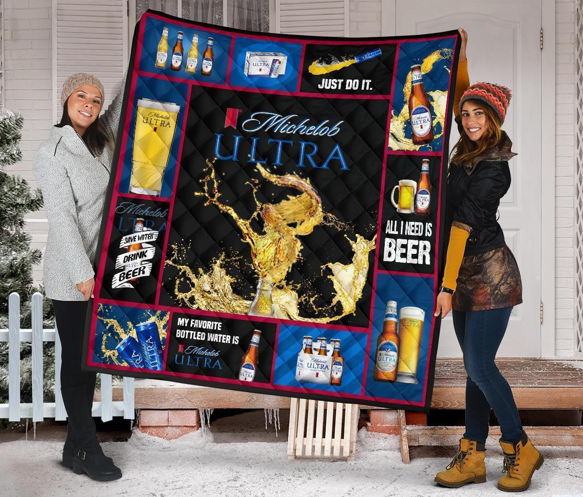 Michelob Ultra Blanket All I Need Is Beer Fan Gift 3D Blanket 85 Michelob Ultra Blanket All I Need Is Beer Fan Gift 3D Blanket 85