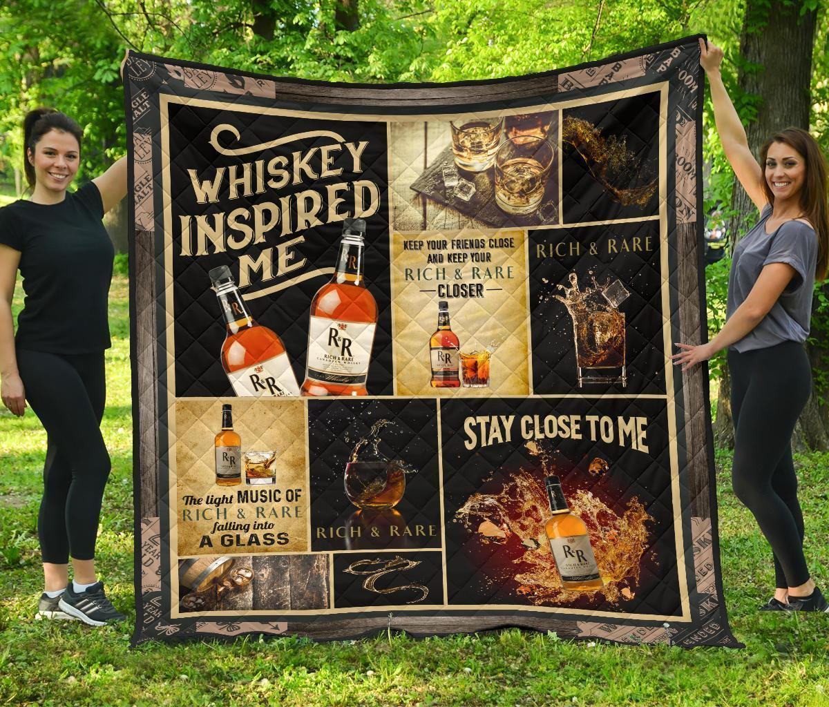 Rich & Rare Blanket Whiskey Inspired Me Gift Idea3D Blanket 114 Rich & Rare Blanket Whiskey Inspired Me Gift Idea3D Blanket 114