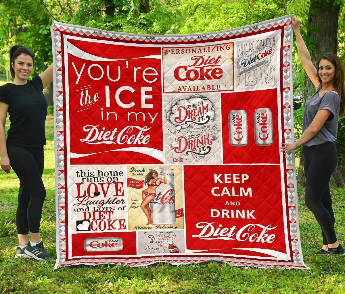 Diet Coke Blanket Funny Gift For Soft Drink Lover 3D Blanket 132 Diet Coke Blanket Funny Gift For Soft Drink Lover 3D Blanket 132
