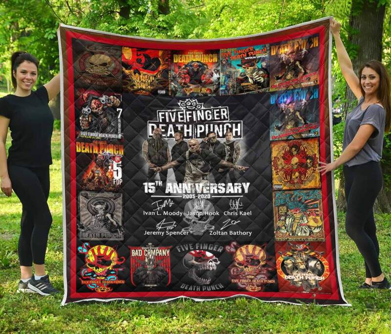 Five Finger Death Punch 15th Anniversary Thank You For The Memories 8K806 Gift Lover Blanket II0 Five Finger Death Punch 15th Anniversary Thank You For The Memories 8K806 Gift Lover Blanket II0