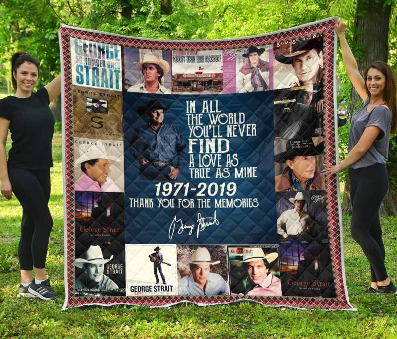 George Strait Music Thank You For The Memories 8K807 Gift Lover Blanket II0 George Strait Music Thank You For The Memories 8K807 Gift Lover Blanket II0