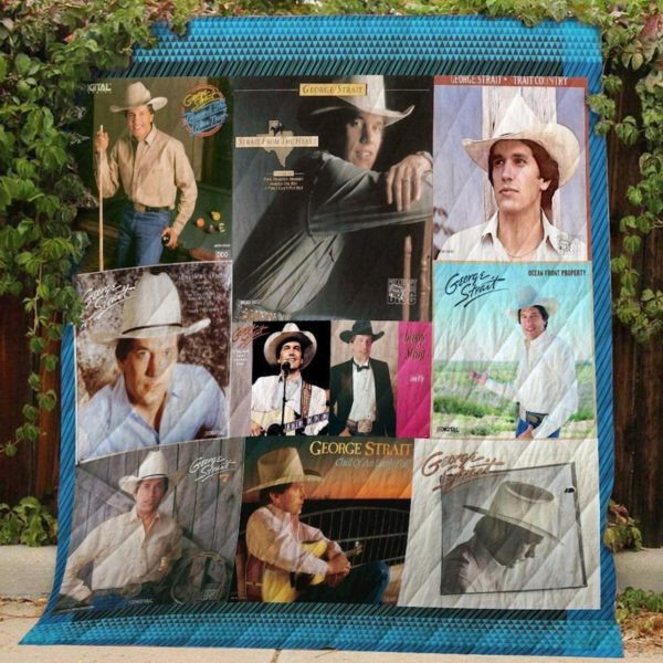 George Strait Album Music Thank You For The Memories 8K833 Gift Lover Blanket II0 George Strait Album Music Thank You For The Memories 8K833 Gift Lover Blanket II0