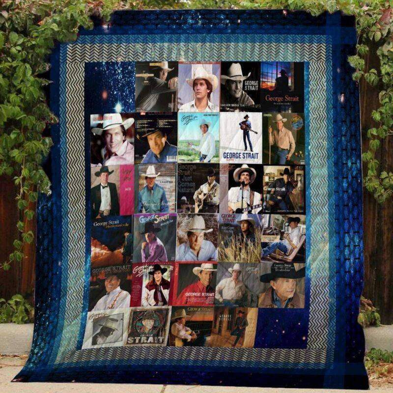 George Strait Album Music Thank You For The Memories 8K834 Gift Lover Blanket II0 George Strait Album Music Thank You For The Memories 8K834 Gift Lover Blanket II0