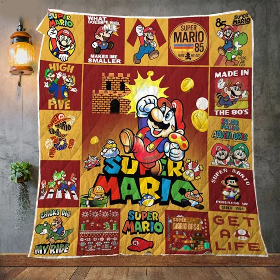 Super Mario Adventures Blanket Super Mario Adventures Blanket