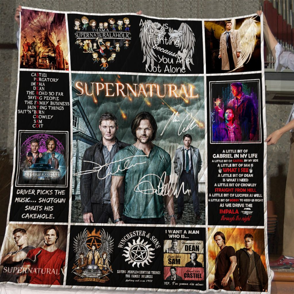 Supernatural Movies Thank You For The Memories 8K910 Gift Lover Blanket II0 Supernatural Movies Thank You For The Memories 8K910 Gift Lover Blanket II0