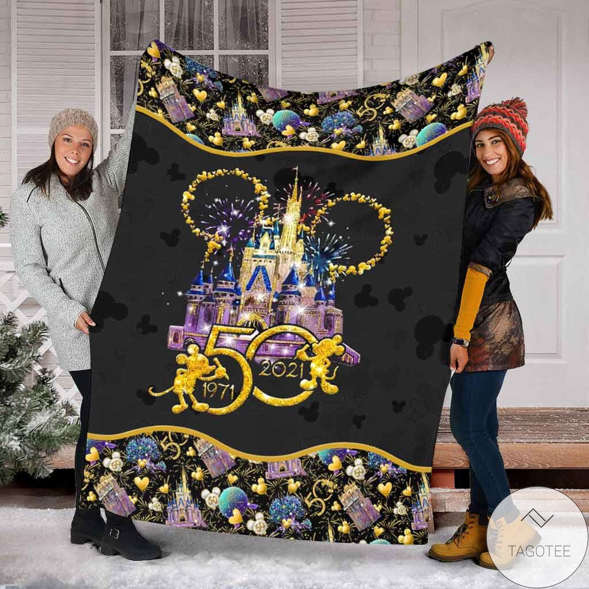 50 Years Of Magic Mickey Mouse Blanket 50 Years Of Magic Mickey Mouse Blanket