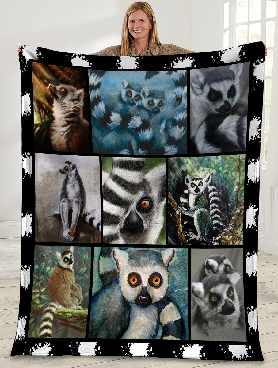 Lemurs Animals Lover Ultra Soft Cozy Plush Fleece Blanket Lemurs Animals Lover Ultra Soft Cozy Plush Fleece Blanket