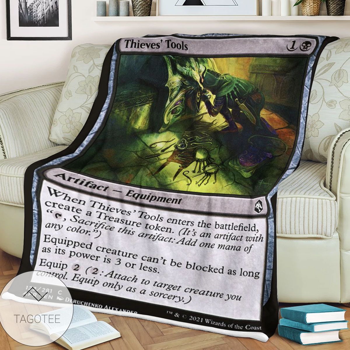 Afr 122 Thieves Tools Magic The Gathering Mtg Blanket Afr 122 Thieves Tools Magic The Gathering Mtg Blanket
