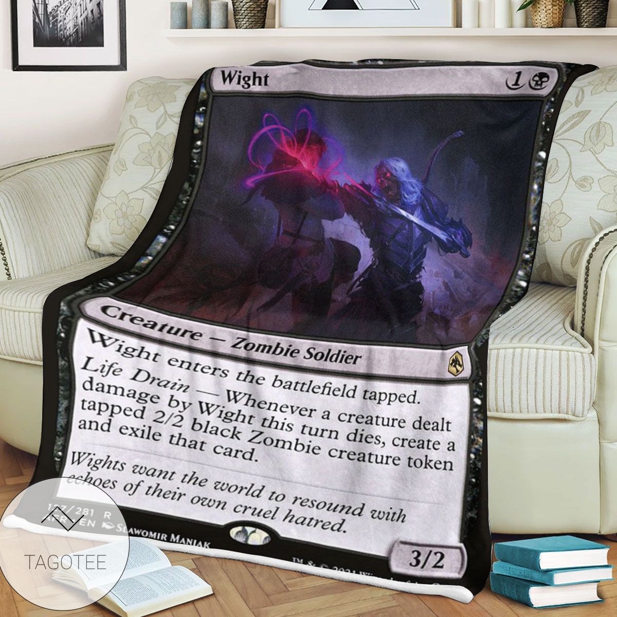 Afr 127 Wight Magic The Gathering Mtg Blanket Afr 127 Wight Magic The Gathering Mtg Blanket